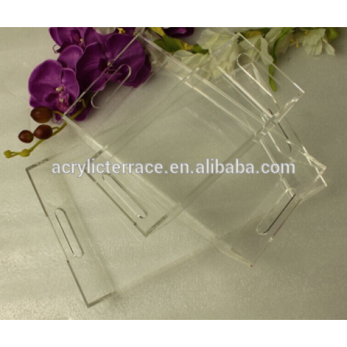 wholesale clear acrylic tray acrylic tray acrylic jewellery tray